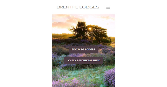 Drenthe Lodges mobiele versie